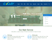 Tablet Screenshot of c-alley.com